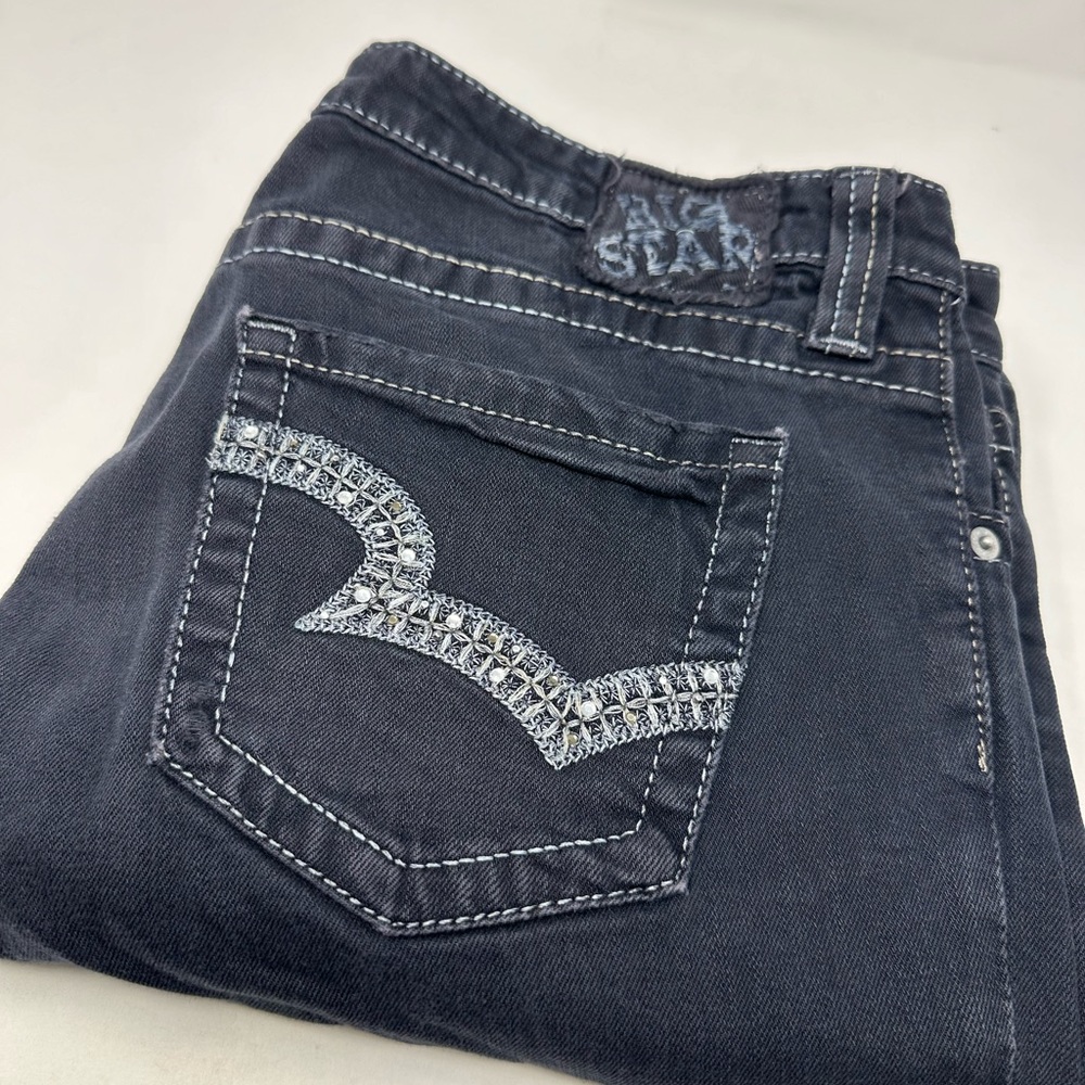 Big Star Women's Charcoal Boot Cut Jeans